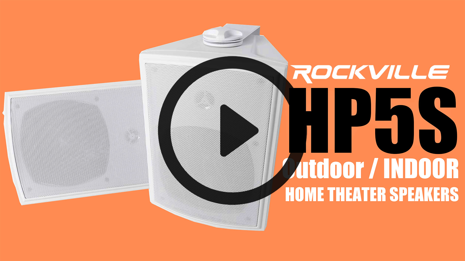 rockville outdoor speakers