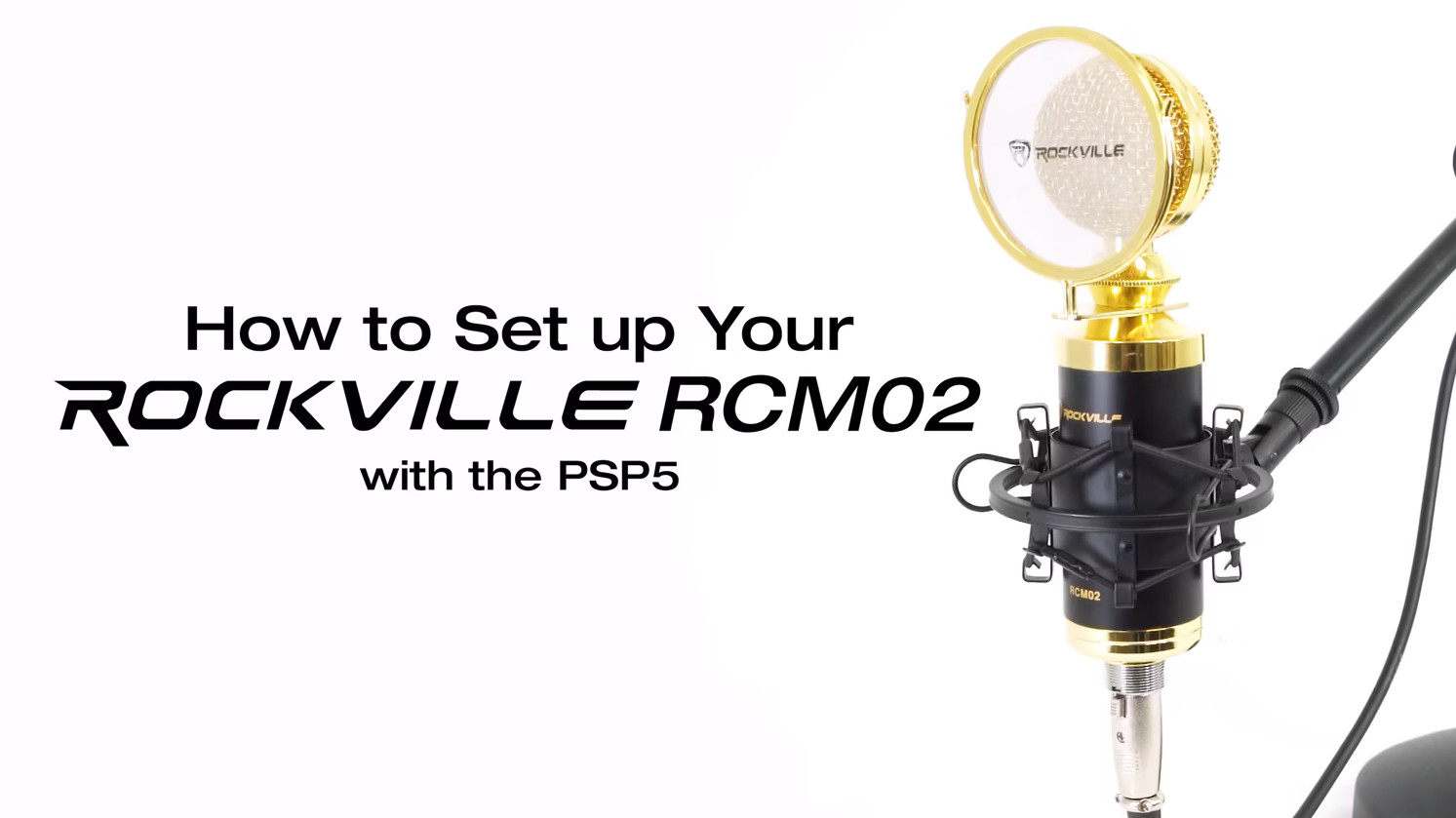 Rockville RCM02 Condenser sale Microphone