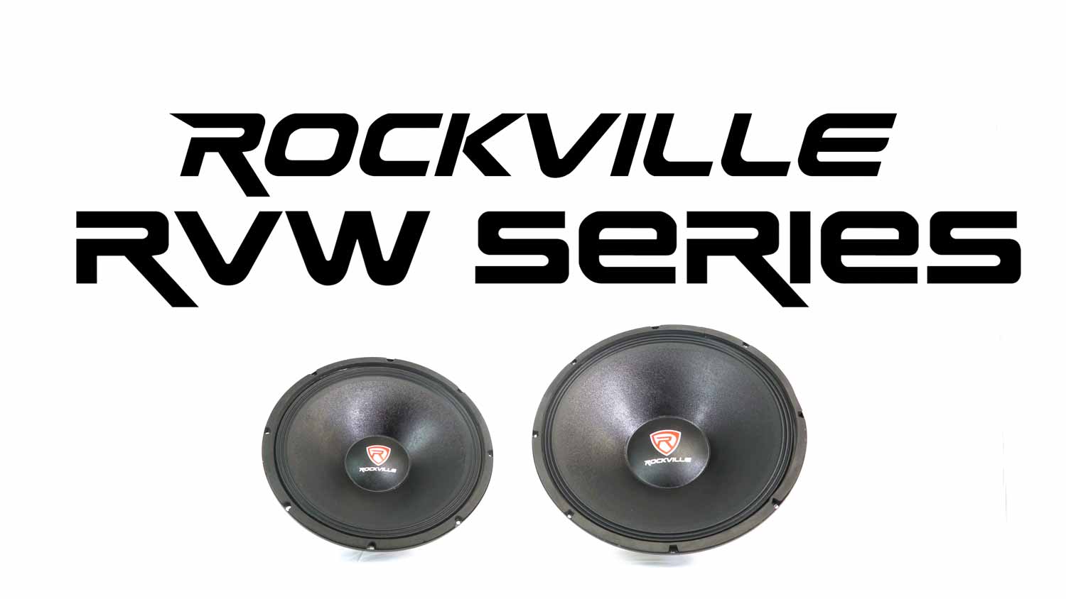 Rockville RVW1800P8 1800w 18 Raw DJ Subwoofer 8 Ohm Sub Woofer 107OZ Magnet 