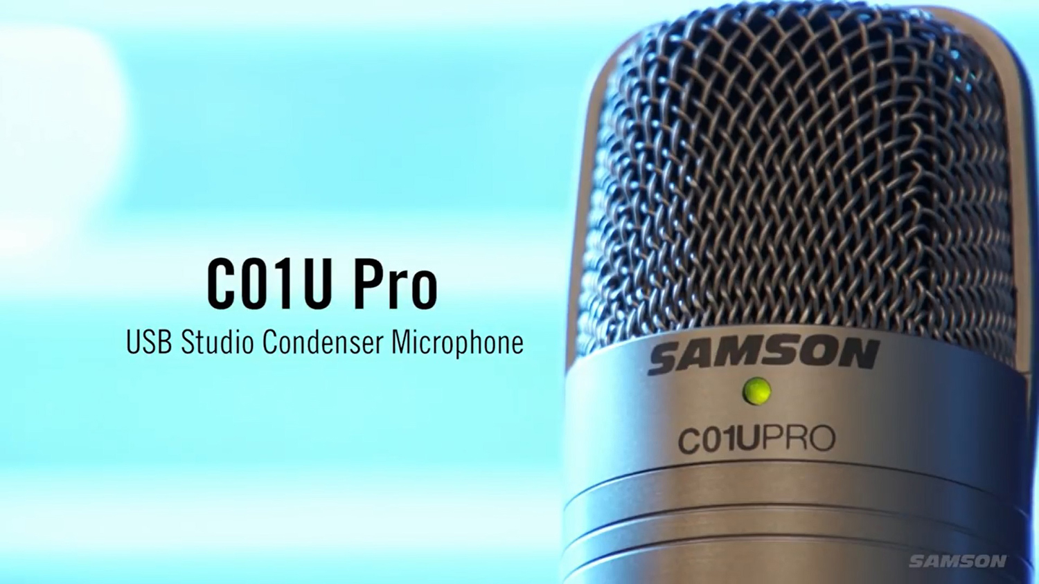 Samson C01U Pro - Microphone Condensateur USB de Studio : Nantel