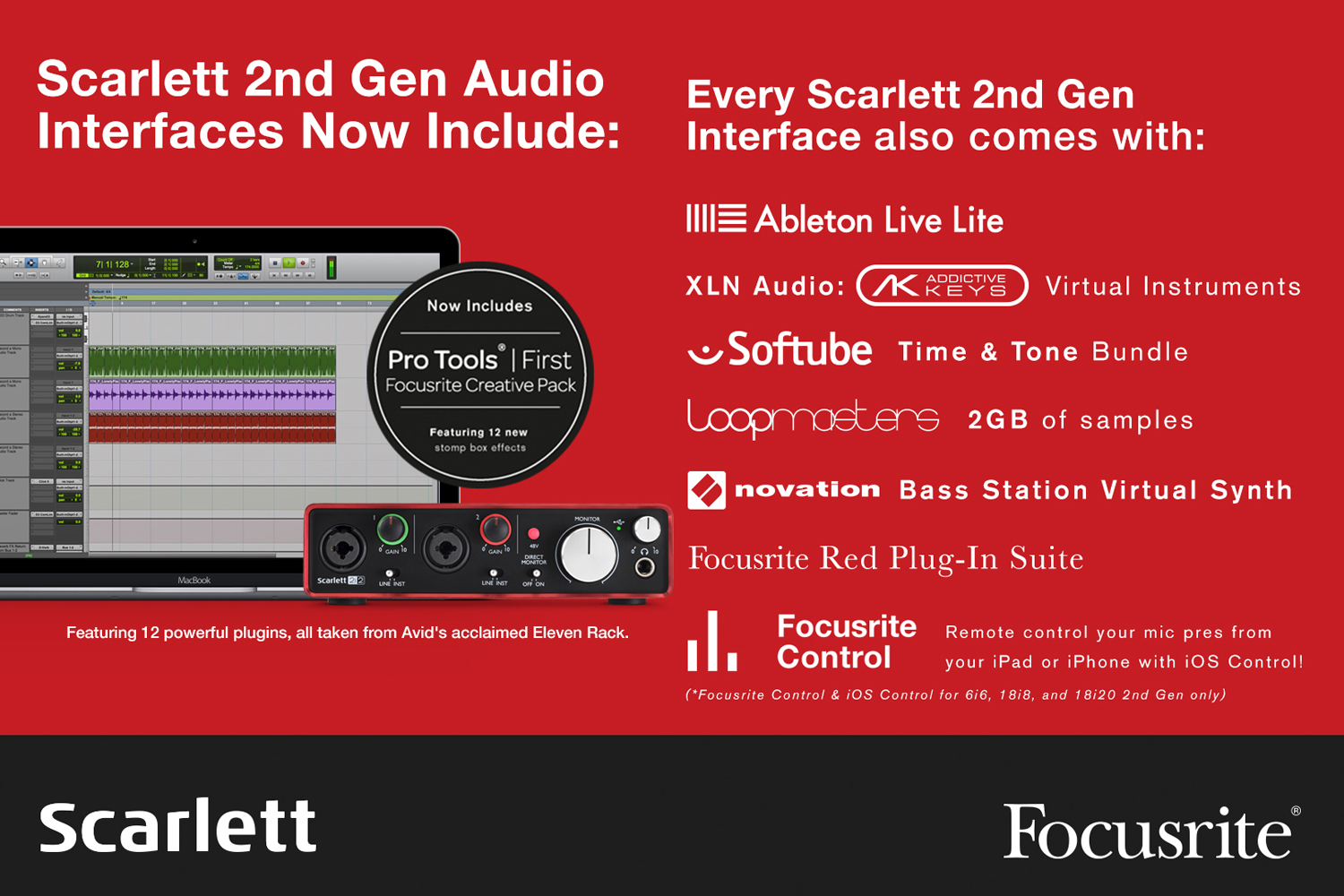 focusrite scarlet ableton live 9 free download