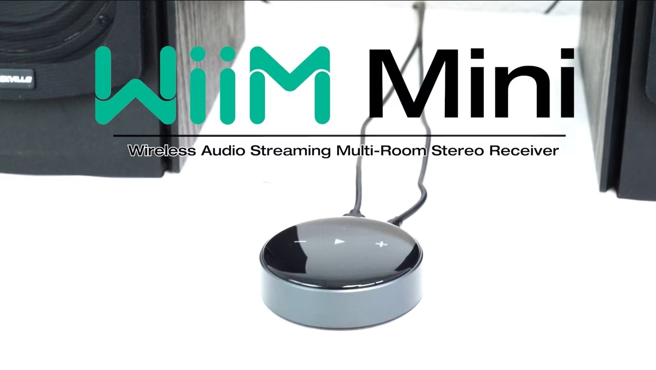 Wiim Mini WIFI2.4/5G&Bluetooth 5.2 HiFi Preamplifier DLNA For Airplay2  Audio Music Adapter Multi Room Streams Intelligent Voice