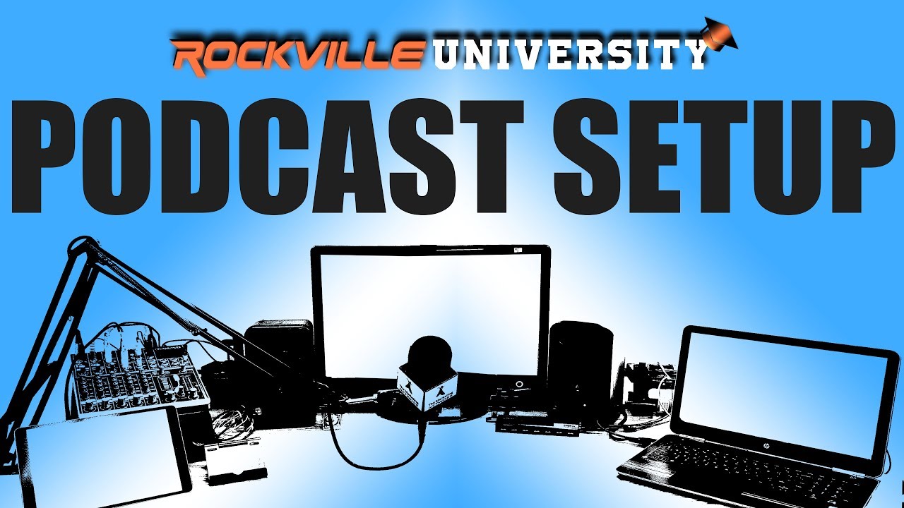  Soundcraft 4-Person Podcast Podcasting Recording Kit